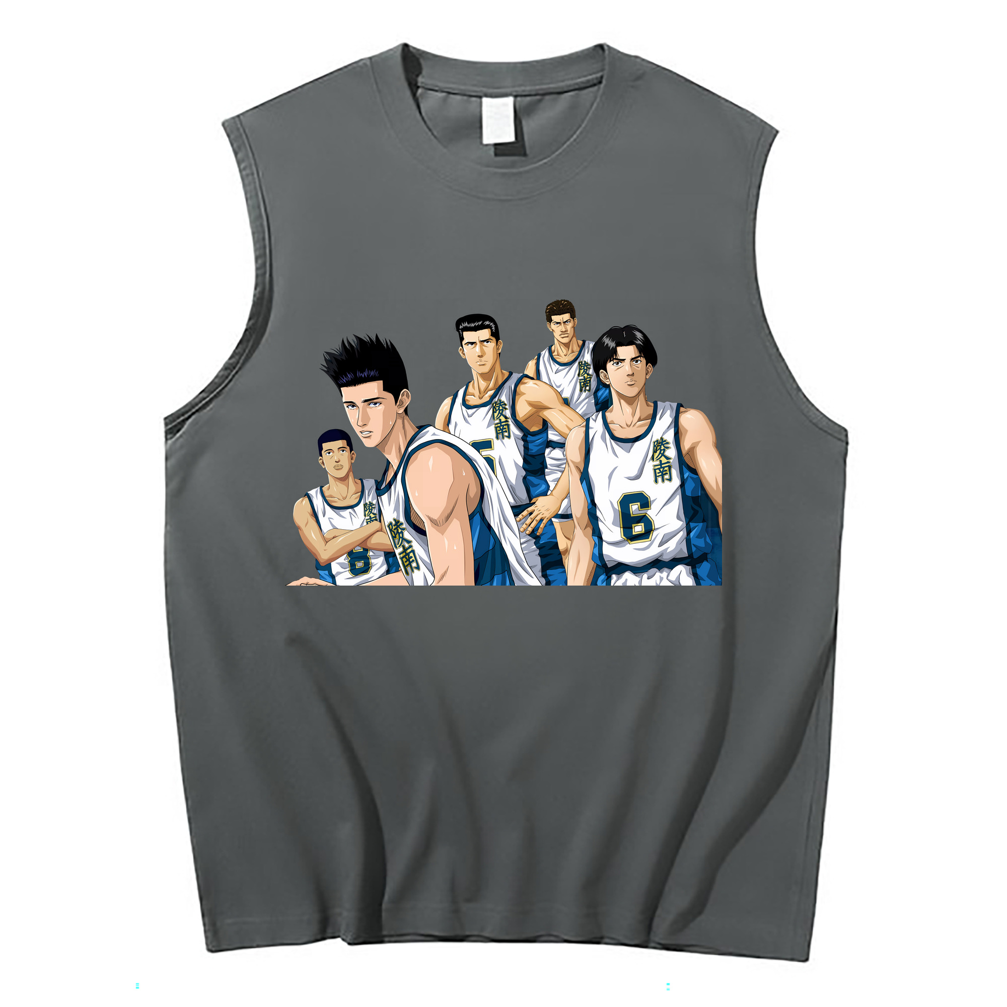 （画像用） SLAM DUNK／スラムダンク コットン100％タンクトップ（フロントプリント）